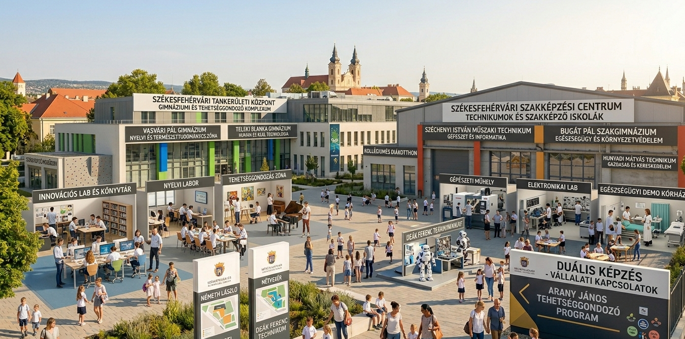 Állami fenntartású középiskolák és gimnáziumok Székesfehérváron