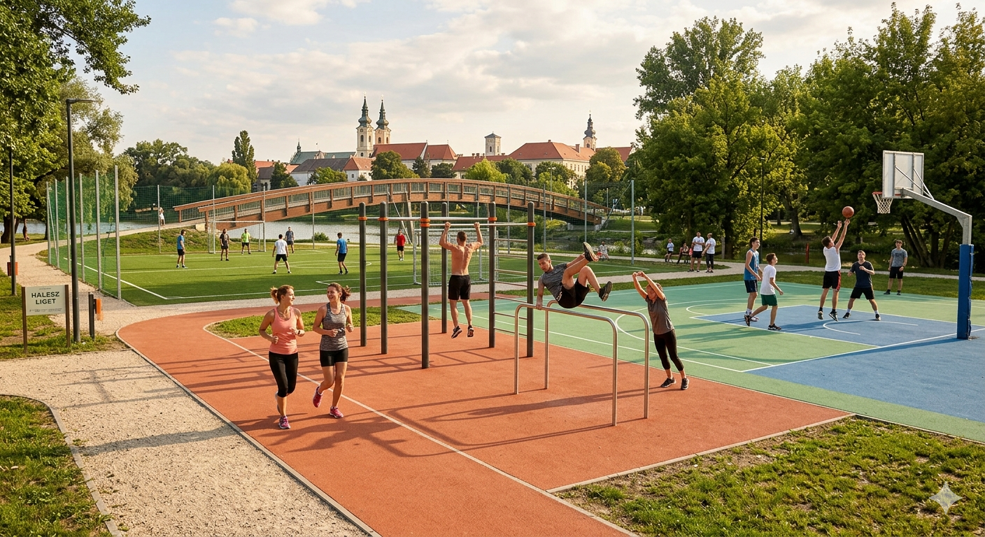 Ingyenes sportolási lehetőségek Székesfehérváron Szabadtéri pályák és fitneszparkok