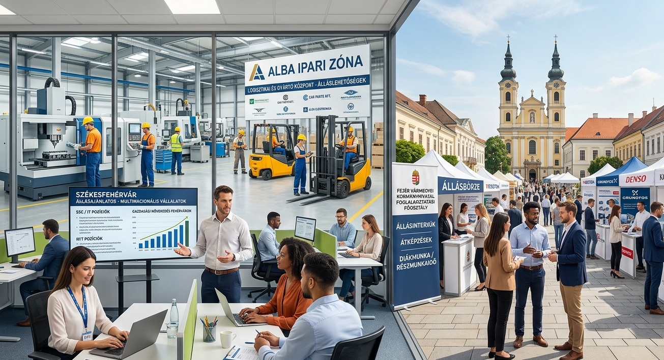 Székesfehérvári karrier és munkaerőpiac: Így találj állást könnyedén
