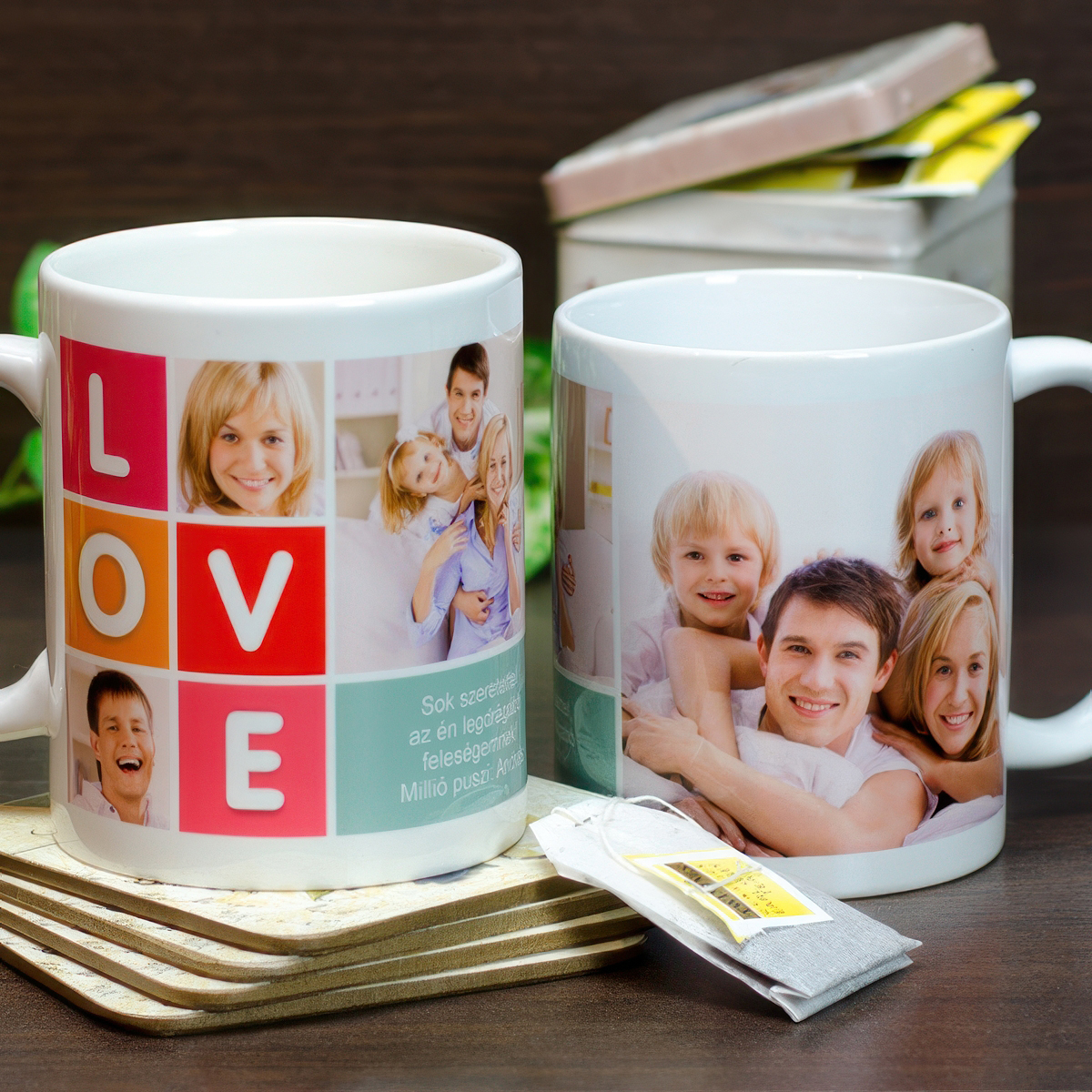 Egyedi fényképes bögre – személyes ajándék minden napra