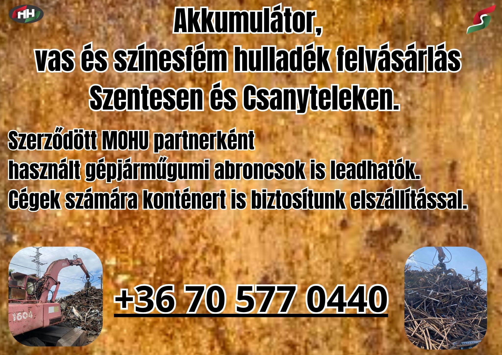 Czinka József e.v. fémfelvásárlás