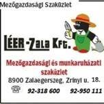 LÉER - ZALA Kft.-Mezőgazdasági és Munkaruházati Szaküzlet