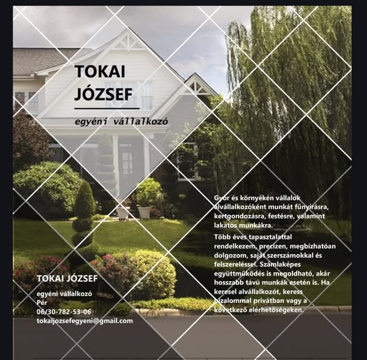 Tokai József – Festés-mázolás